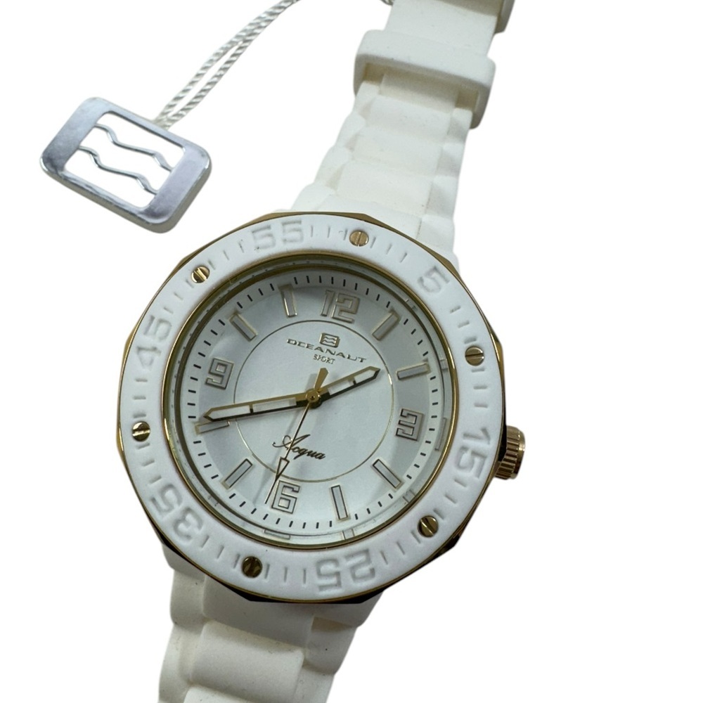 Women's Oceanaut Acqua White Watch